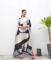 Royal Ruby Kaftan Dress